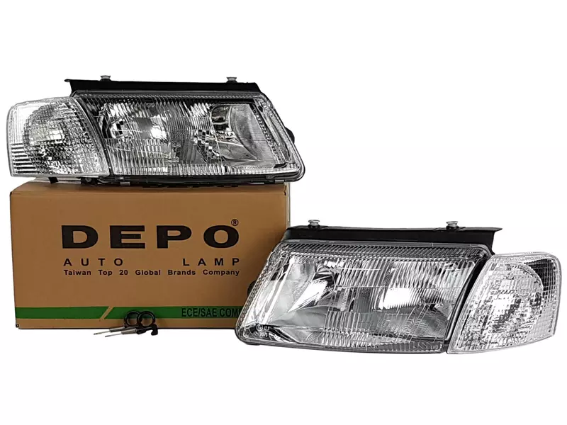 DEPO REFLEKTORY LAMPY PRZÓD VW PASSAT B5 2 SZT