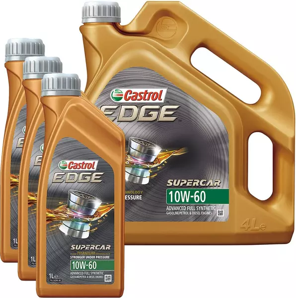 CASTROL EDGE SUPERCAR 10W60 TITANIUM FST 7L