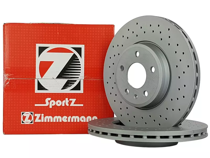 ZIMMERMANN TARCZE HAMULCOWE SPORT PRZÓD 100.3330.52