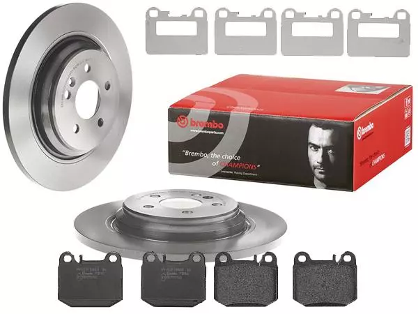 BREMBO TARCZE+KLOCKI T MERCEDES M W163 331MM