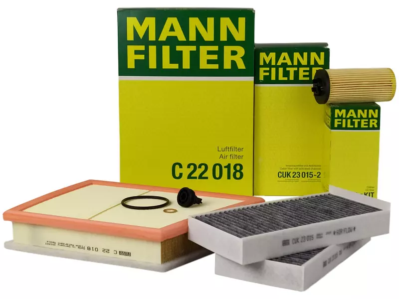 MANN ZESTAW FILTRÓW BMW 2 F45 F46 214D 216D 218D