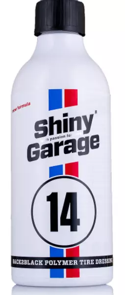 SHINY GARAGE BACK2BLACK POLYMER TIRE DRESSING 500ML