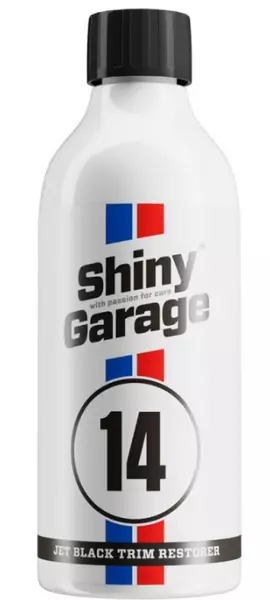 SHINY GARAGE JET BLACK TRIM RESTORER 500ML