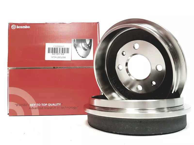 BREMBO BĘBNY+SZCZĘKI FIAT PUNTO II Z ABS 