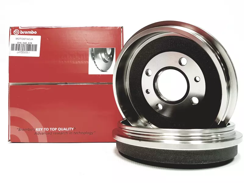 BREMBO BĘBNY+SZCZĘKI FIAT CINQUECENTO SEICENTO 