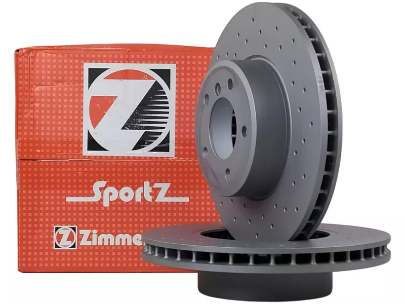 ZIMMERMANN SPORT TARCZE PRZÓD BMW 5 E60 E61 324MM