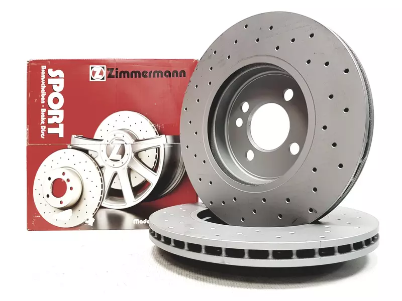 ZIMMERMANN SPORT TARCZE+KLOCKI PRZÓD MINI R55 R56 