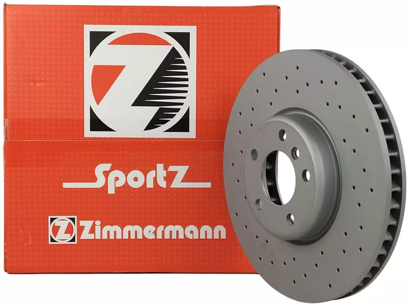 ZIMMERMANN SPORT TARCZE PRZÓD BMW 5 F10 F11 348MM