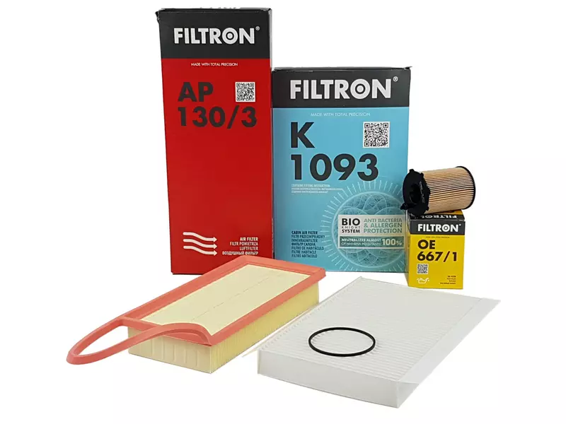 FILTRON ZESTAW FILTRÓW CITROEN C2 C3 I 1.4 HDI