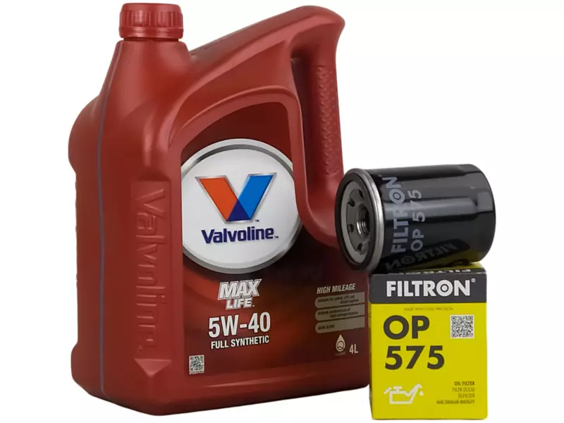 VALVOLINE MAXLIFE 5W40 4L+FILTR OLEJU OP575