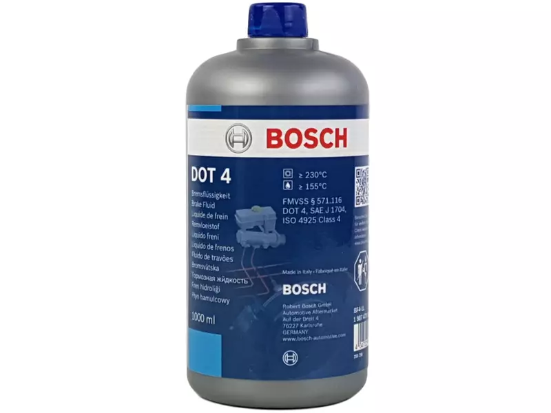 BOSCH PŁYN HAMULCOWY DOT-4 DOT 4 1000ML 1L