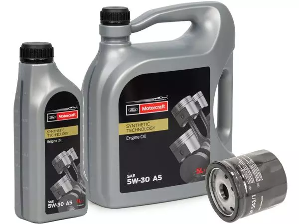 OE FORD MOTORCRAFT 5W30 A5 6L+FILTR OLEJU OP543/1