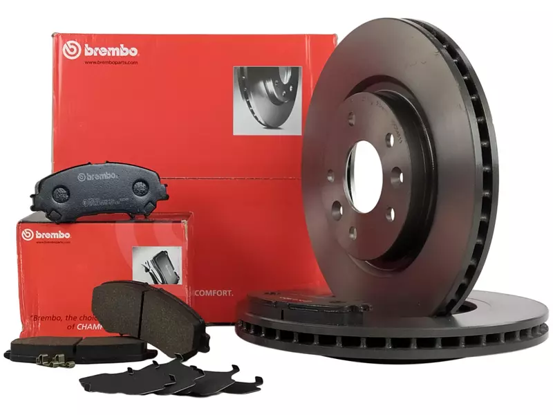 BREMBO TARCZE+KLOCKI PRZÓD RENAULT KADJAR 296MM