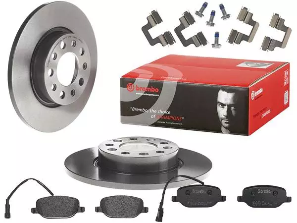 BREMBO TARCZE+KLOCKI T ALFA ROMEO GIULIETTA 278MM