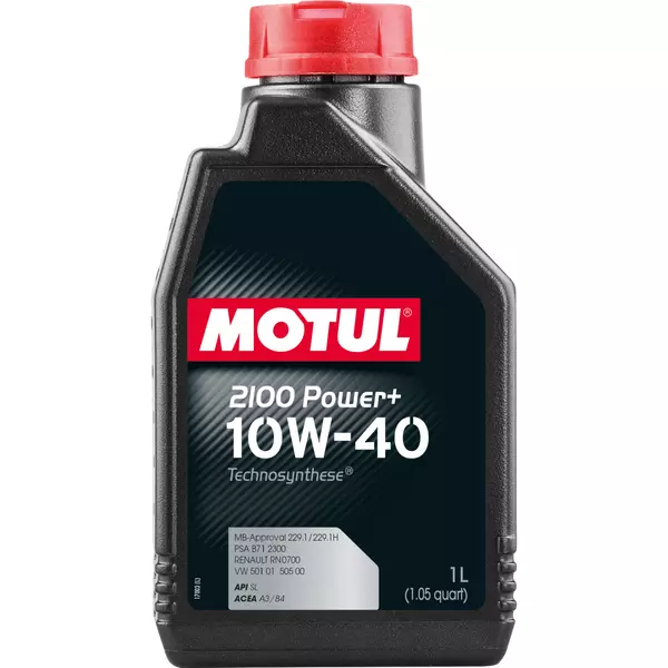 MOTUL 2100 POWER+ 10W40 API SL/CF ACEA A3/B4 1L