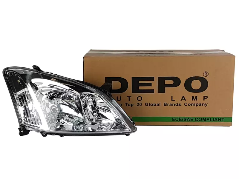 DEPO REFLEKTORY LAMPY PRZÓD TOYOTA COROLLA E12 