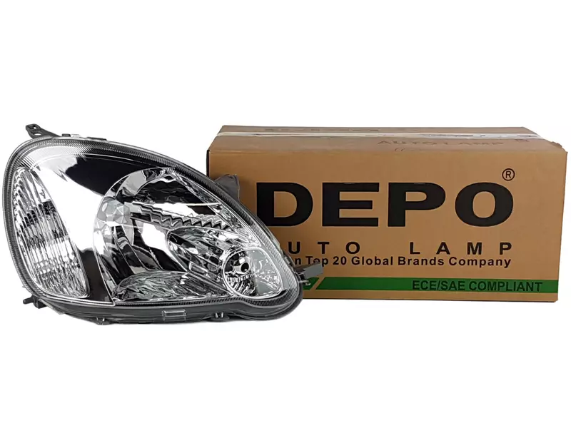 DEPO REFLEKTORY LAMPY PRZÓD TOYOTA YARIS P1 03- 