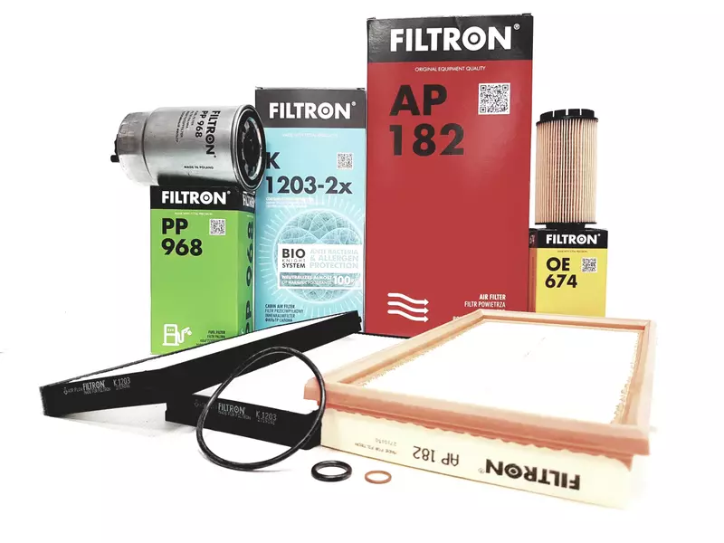 FILTRON ZESTAW FILTRÓW KIA CARENS II 2.0 CRDI