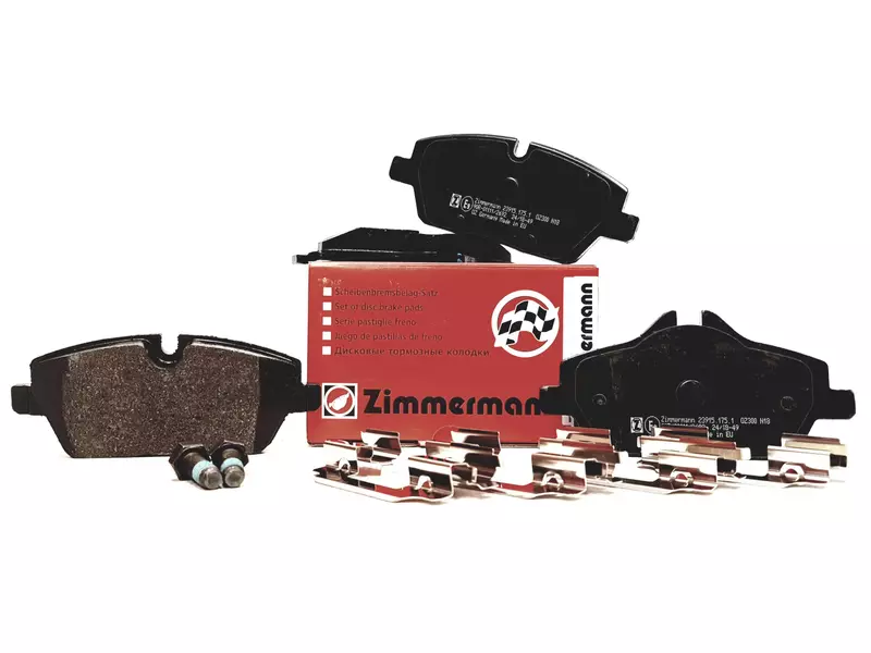 ZIMMERMANN SPORT TARCZE+KLOCKI PRZÓD MINI R55 R56 