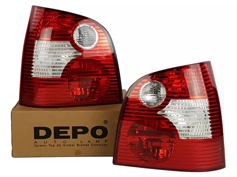 DEPO LAMPY TYŁ TYLNE KPL VW POLO 9N 01-05