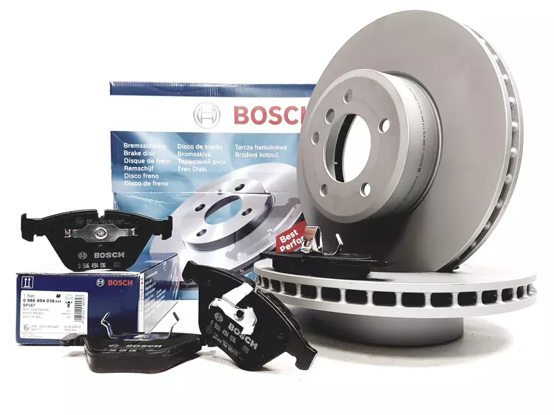 BOSCH TARCZE + KLOCKI BMW 5 E60 E61 6 E63