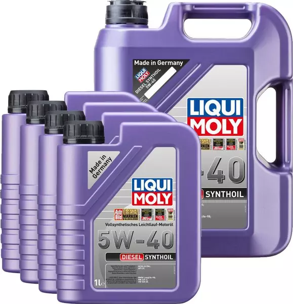 LIQUI MOLY DIESEL SYNTHOIL 5W40 CF ACEA B4 9L