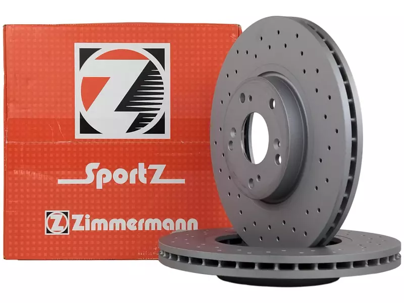 ZIMMERMANN TARCZE HAMULCOWE SPORT PRZÓD 280.3166.52