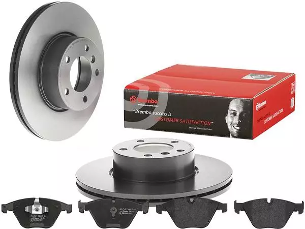 BREMBO TARCZE+KLOCKI PRZÓD BMW X1 E84 312MM