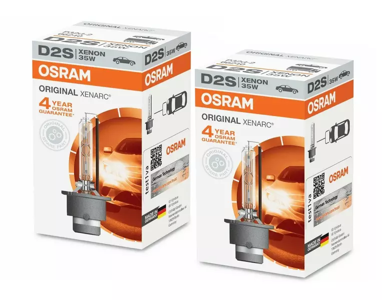 OSRAM ORIGINAL XENARC ŻARNIKI D2S 85V 35W ZESTAW