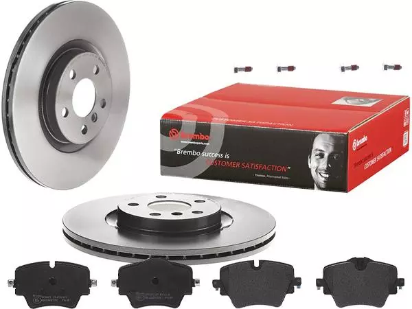 BREMBO TARCZE+KLOCKI PRZÓD BMW 2 F45 F46 330MM