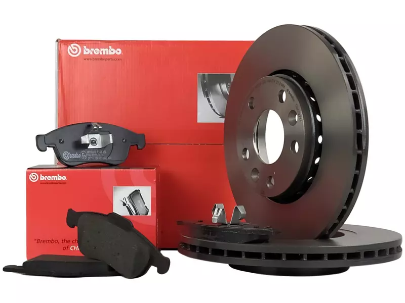 BREMBO TARCZE+KLOCKI PRZÓD RENAULT SCENIC III