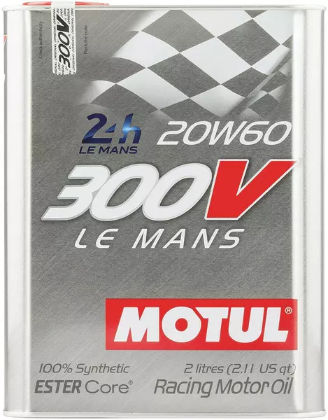 MOTUL 300V LE MANS 20W60 ESTER CORE SYNTHETIC 8L