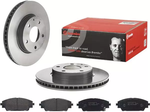 BREMBO TARCZE+KLOCKI PRZÓD MAZDA 3 BM BN 280MM