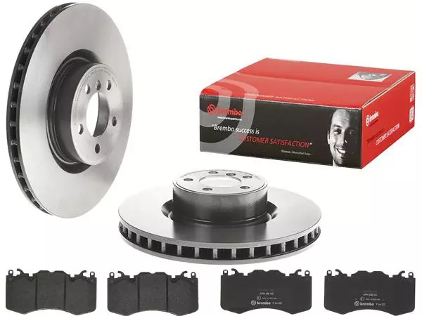 BREMBO TARCZE+KLOCKI PRZÓD RANGE ROVER III 380MM