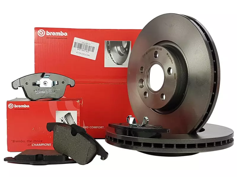 BREMBO TARCZE + KLOCKI PRZÓD FORD MONDEO MK4 IV