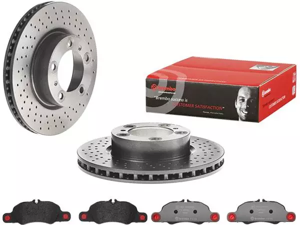 BREMBO TARCZE+KLOCKI P PORSCHE BOXSTER 981 315MM