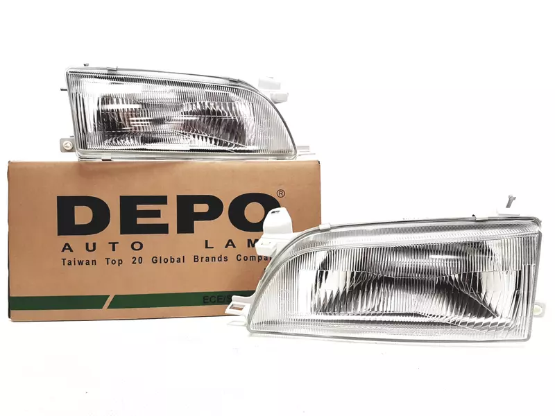 DEPO REFLEKTORY LAMPY PRZÓD TOYOTA COROLLA E10