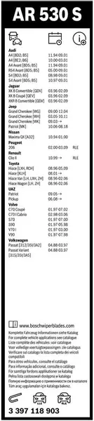 BOSCH AEROTWIN WYCIERACZKI VW PASSAT B3 B4 