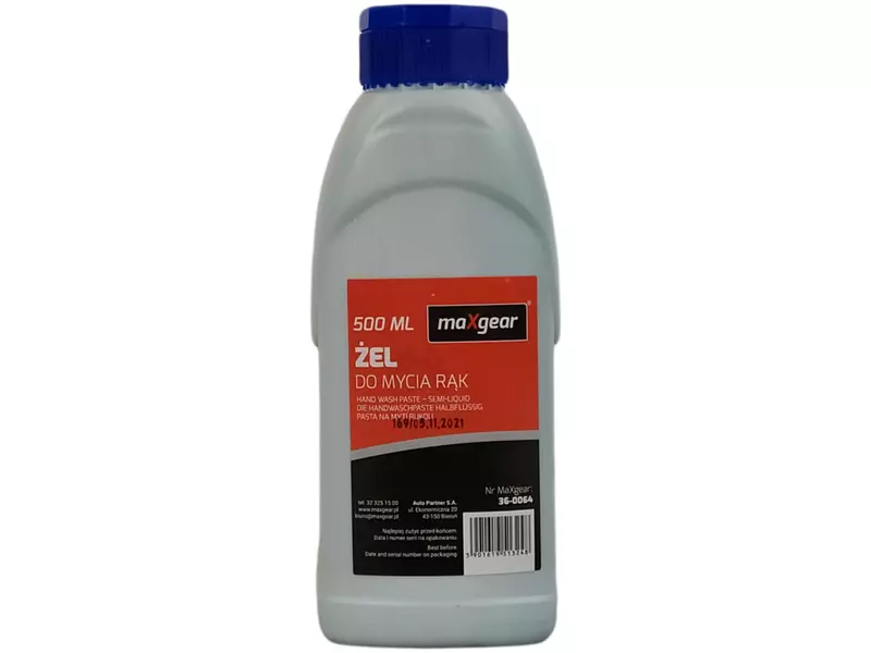 MAXGEAR ŻEL DO MYCIA RĄK 36-0064 500ML