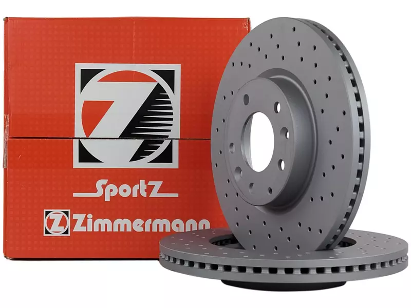 ZIMMERMANN TARCZE HAMULCOWE SPORT PRZÓD 370.3083.52