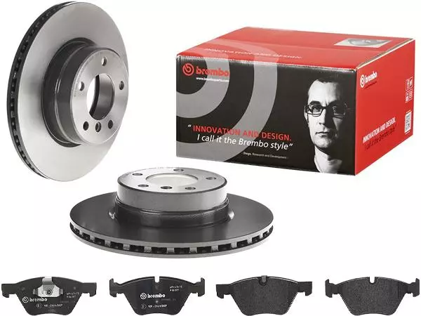 BREMBO TARCZE+KLOCKI PRZÓD BMW 5 E60 E61 310MM