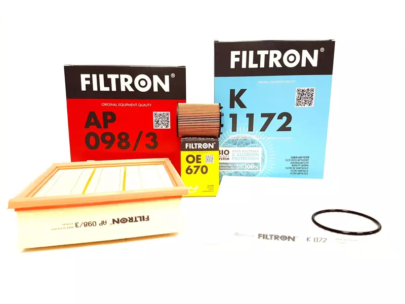 FILTRON ZESTAW FILTRÓW ALFA ROMEO MITO 1.4 T