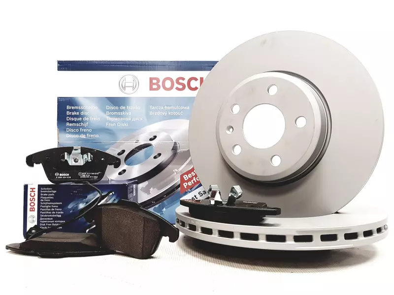 BOSCH TARCZE+KLOCKI PRZÓD AUDI A4 B8 A5 8T 314MM