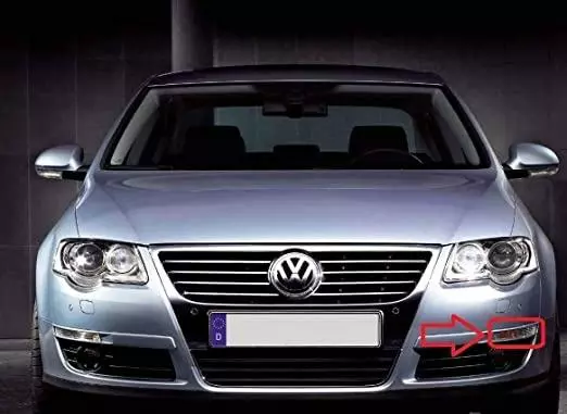 OE VAG KIERUNKOWSKAZ ZDERZAKA PRZÓD VW PASSAT B6