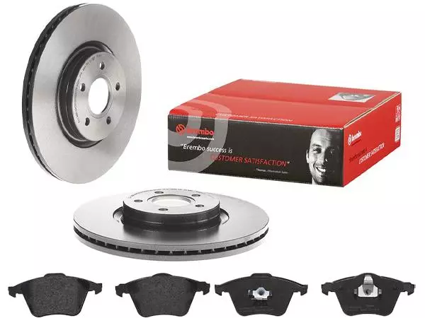 BREMBO TARCZE+KLOCKI PRZÓD FORD FOCUS MK2 ST 320MM