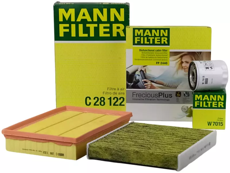 MANN ZESTAW FILTRÓW FORD FOCUS II MK2 1.8 2.0