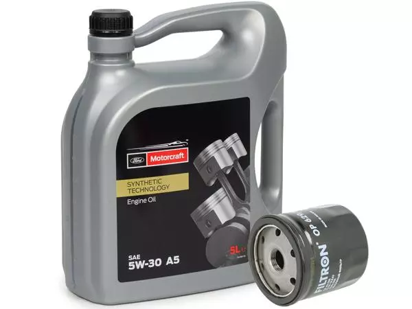 OE FORD MOTORCRAFT 5W30 A5 5L+FILTR OLEJU OP629/1