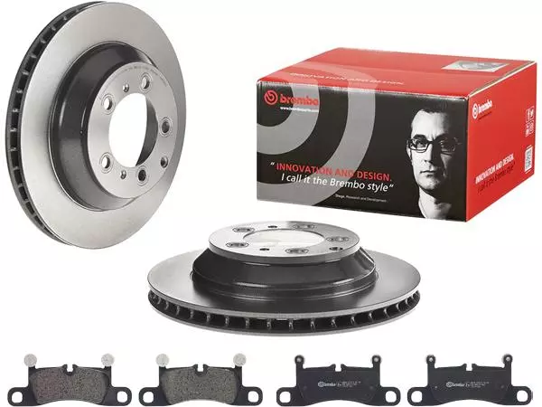 BREMBO TARCZE+KLOCKI T PORSCHE CAYENNE 9Y 330MM