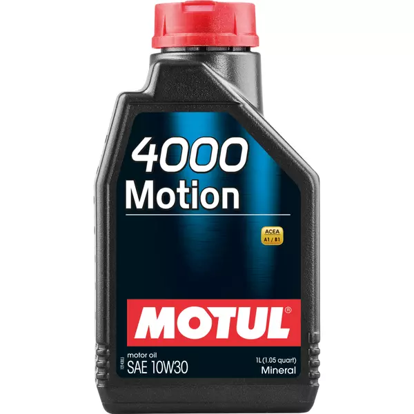 MOTUL 4000 MOTION 10W30 API SL/CF ACEA A1/B1 1L