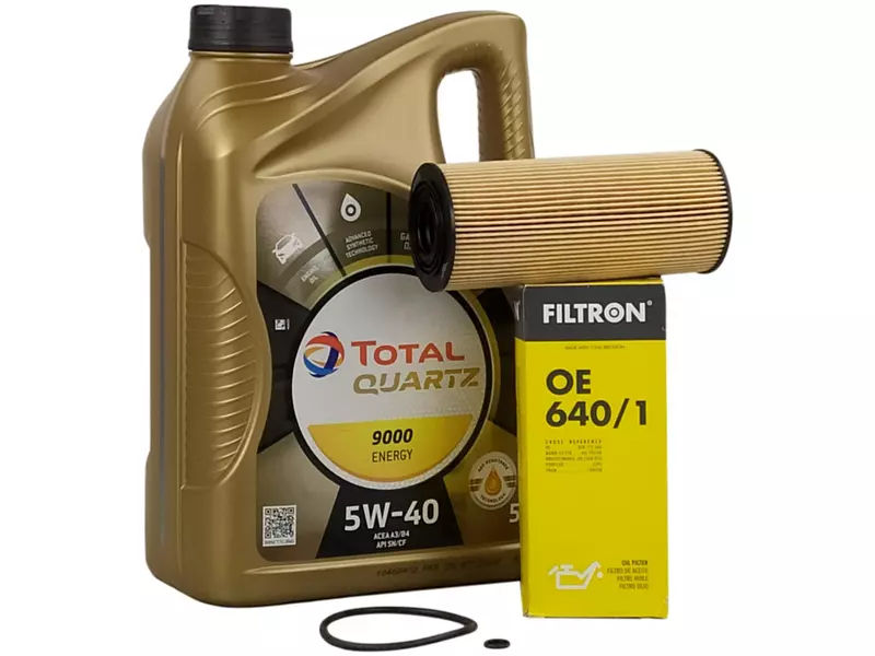 TOTAL ENERGY 9000 5W40 5L+FILTR OLEJU OE640/1